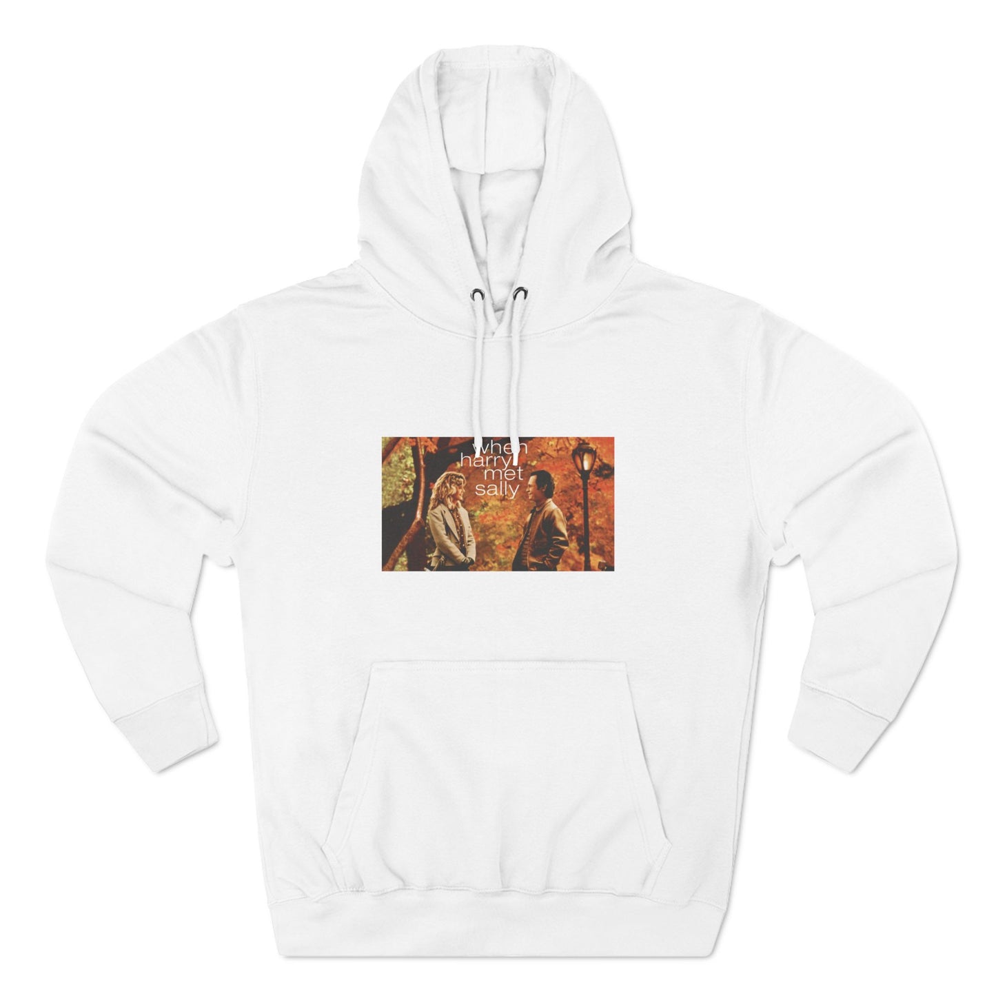 Three-Panel Fleece Hoodie