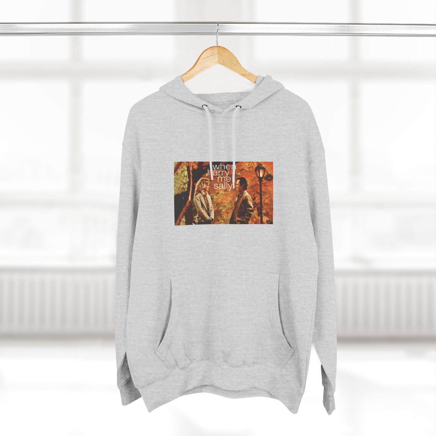 Three-Panel Fleece Hoodie