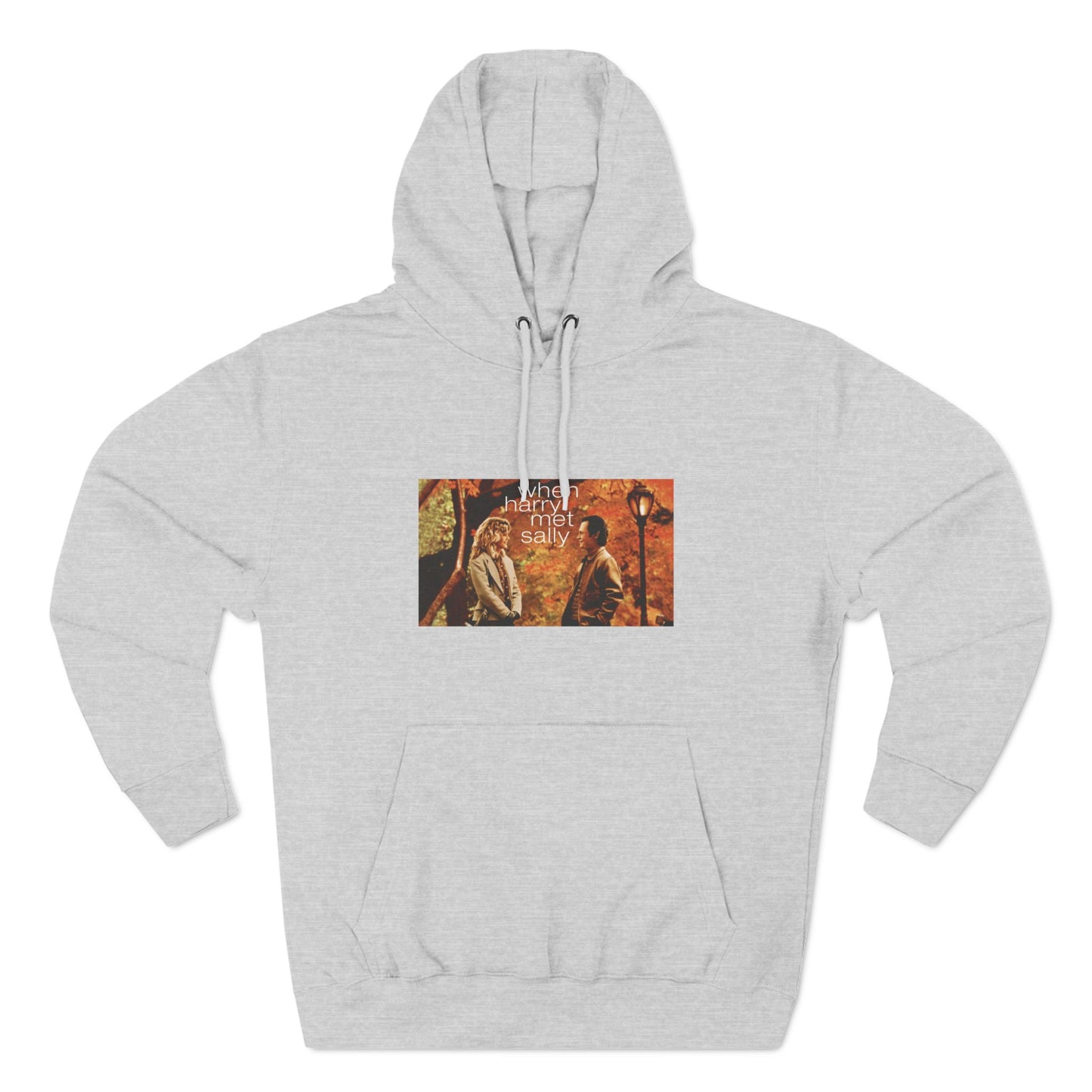 Three-Panel Fleece Hoodie