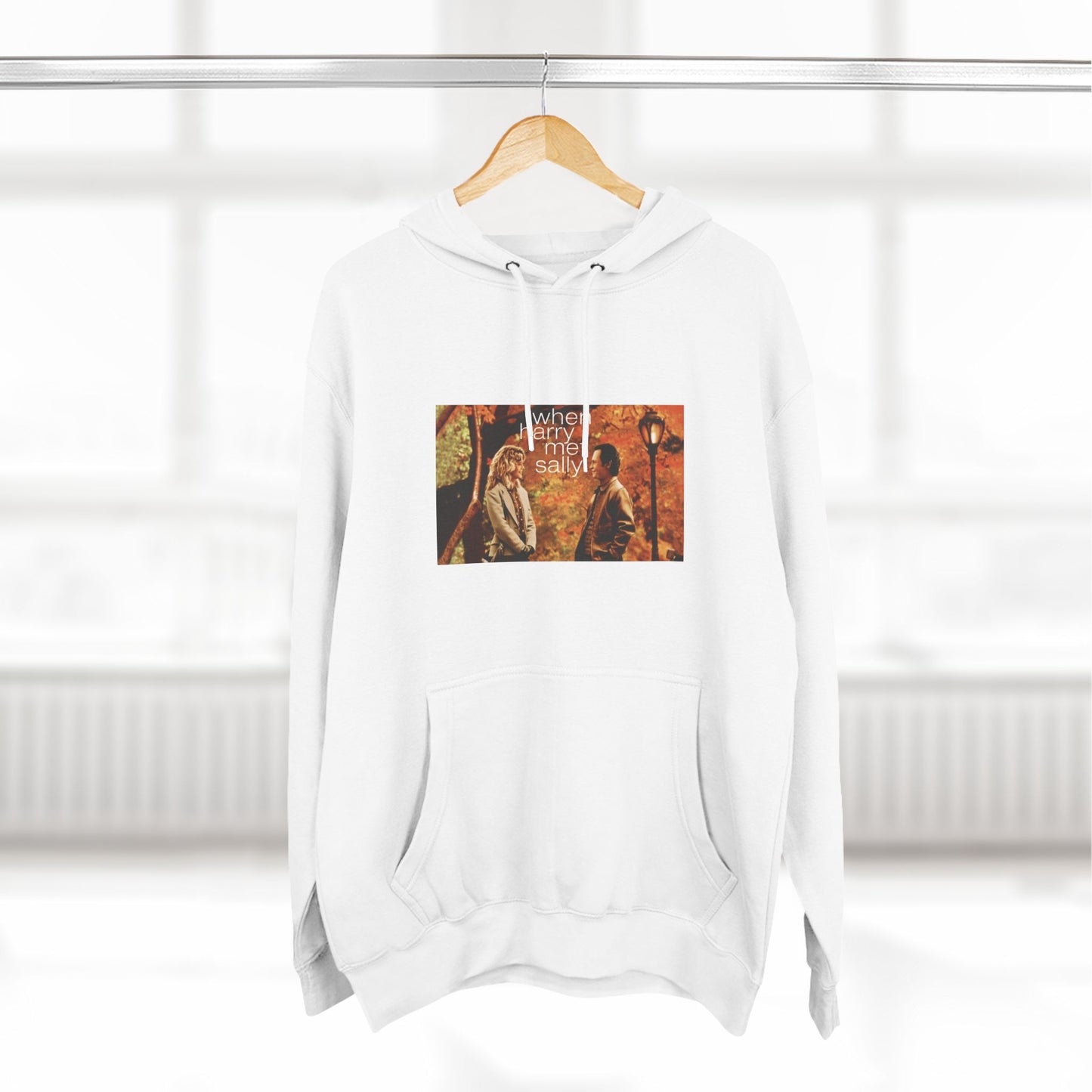 Three-Panel Fleece Hoodie